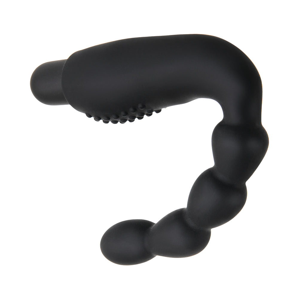 Zero Tolerance The Emperor Vibrating Silicone Prostate Massager Black - Fantasies Boutique