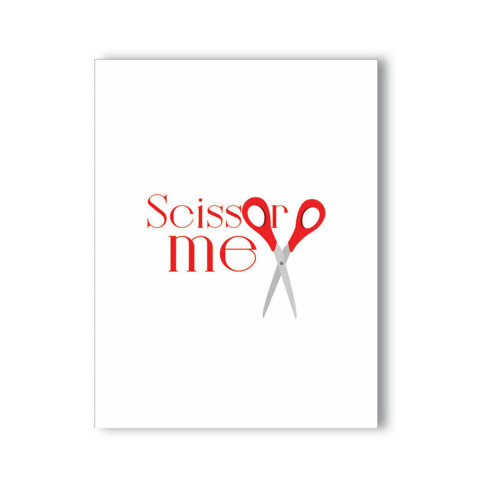 Scissor Me Naughty Kard - Fantasies Boutique
