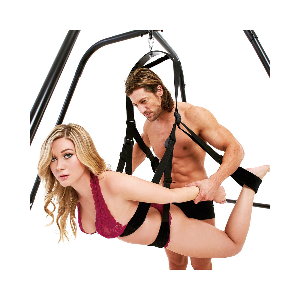 Lux Fetish Fantasy Swing Black - Fantasies Boutique
