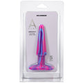 A-Play Groovy 5 in. Silicone Anal Plug Berry - Fantasies Boutique