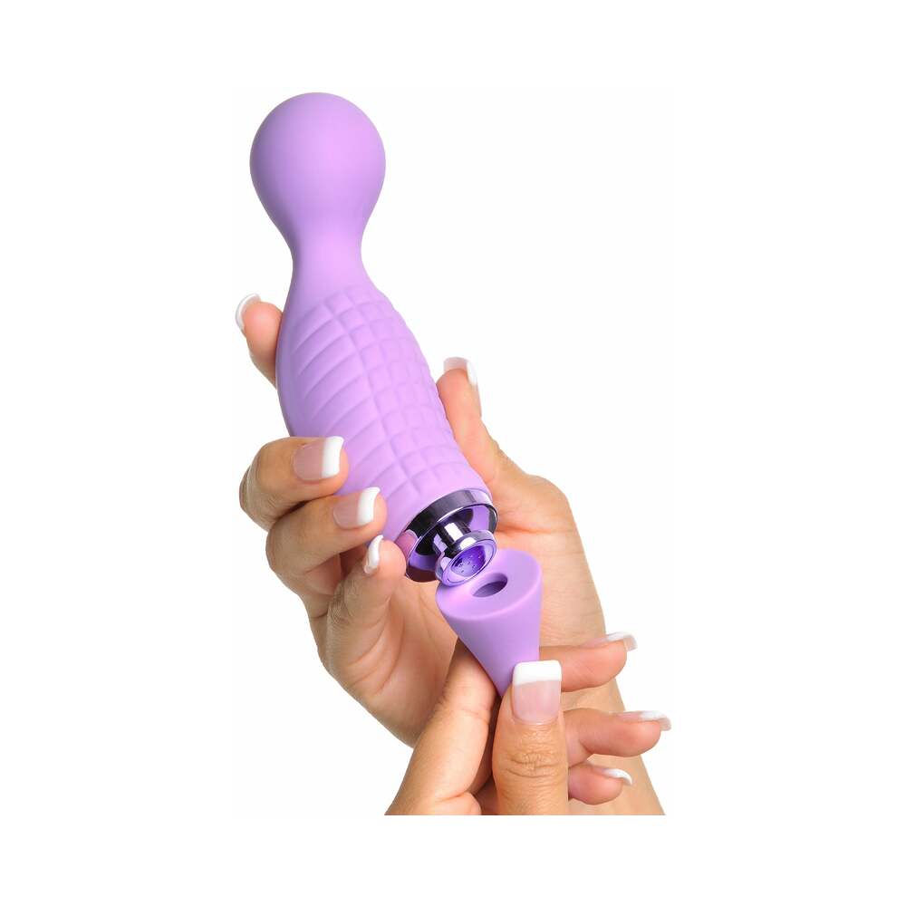 Fantasy For Her Ultimate Climax-Her Dual Stimulator Purple - Fantasies Boutique