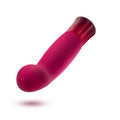 Oh My Gem Classy Rechargeable Warming Silicone G-Spot Vibrator Garnet - Fantasies Boutique
