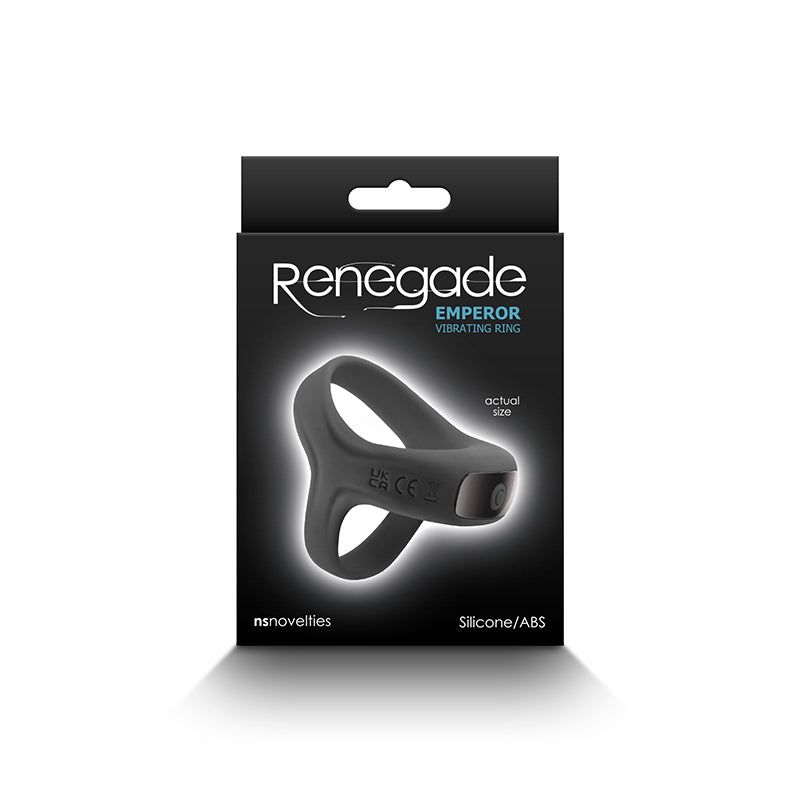 Renegade Emperor Vibrating Ring Black - Fantasies Boutique