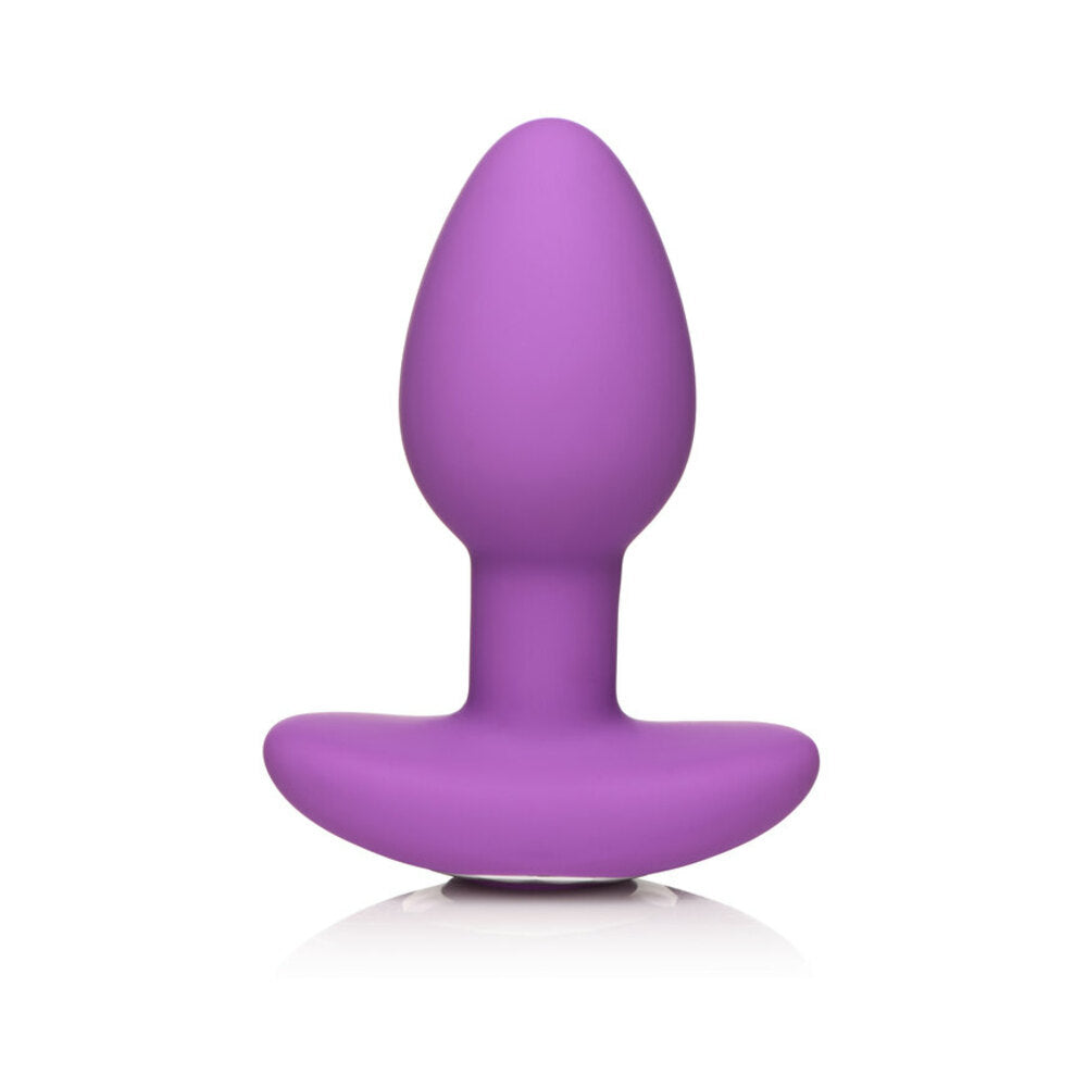Curve Toys Gossip Pop Rocker Rechargeable Remote-Controlled Silicone Vibrating Anal Plug Violet - Fantasies Boutique
