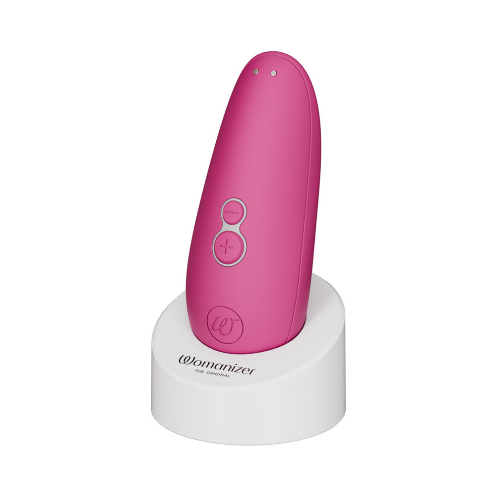Womanizer Starlet 3 Rechargeable Silicone Compact Pleasure Air Clitoral Stimulator Pink - Fantasies Boutique