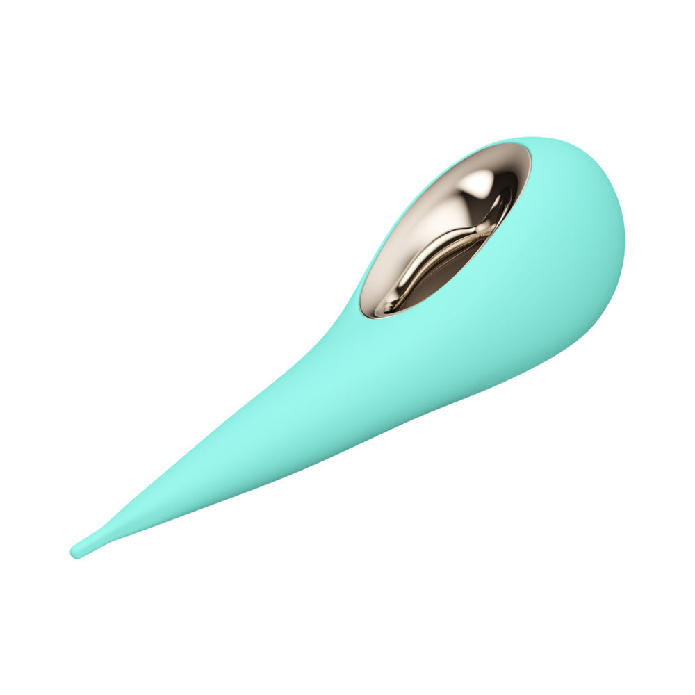 LELO DOT Elliptical Clitoral Stimulator Aqua - Fantasies Boutique