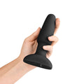 b-Vibe Rimming 2 Rotating and Vibrating Remote Control Plug Black - Fantasies Boutique