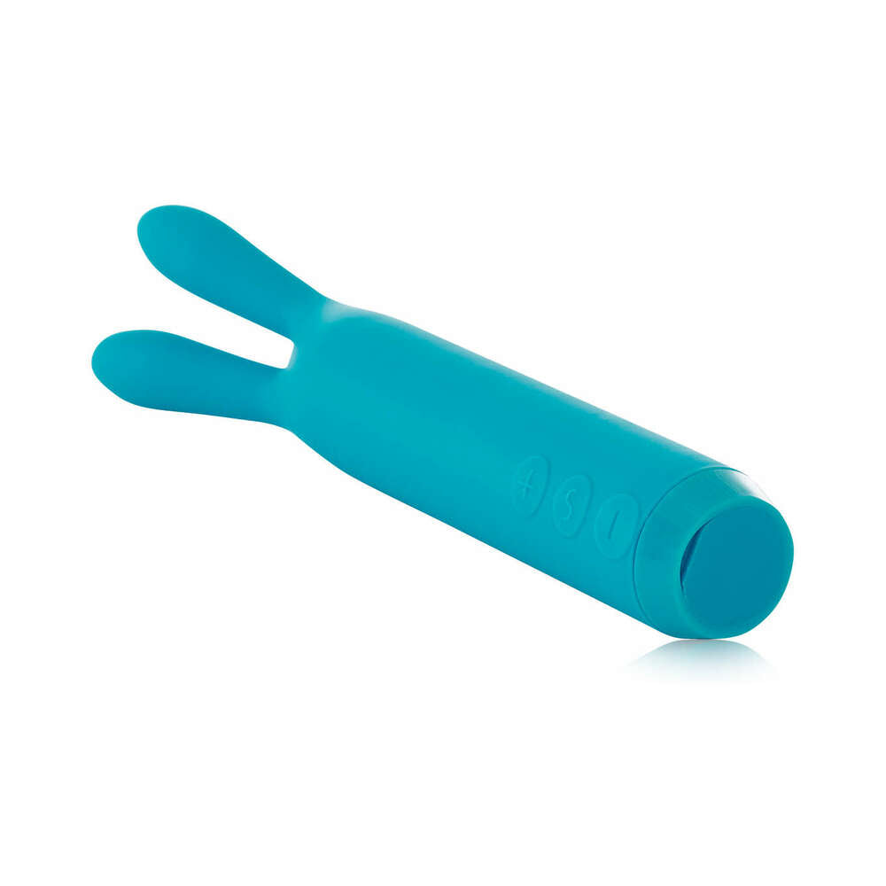 Je Joue Rabbit Bullet Vibrator Rechargeable Silicone Teal - Fantasies Boutique