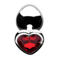 Booty Sparks Red Heart Gem Anal Plug M