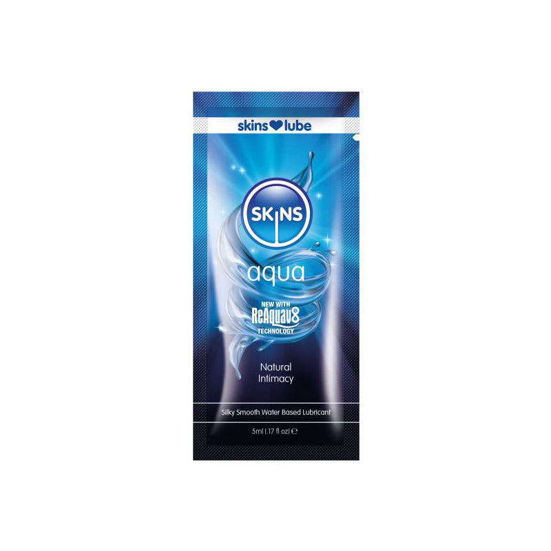 Skins Aqua Water-Based Lubricant 5 ml - Fantasies Boutique