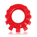 Oxballs Cock-Lug Lugged Cockring Silicone Red - Fantasies Boutique