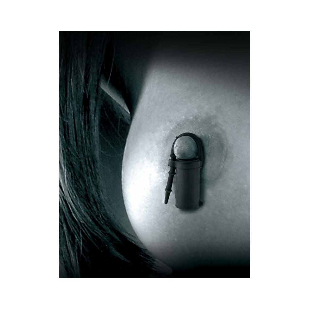 Fetish Fantasy Series Limited Edition Vibrating Silicone Nipple Teazers Black - Fantasies Boutique