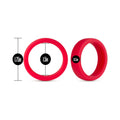 Blush Performance Silicone Go Pro Cock Ring Red - Fantasies Boutique