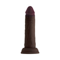 Shaft Model J: 6.5 in. Dual Density Silicone Dildo Mahogany - Fantasies Boutique