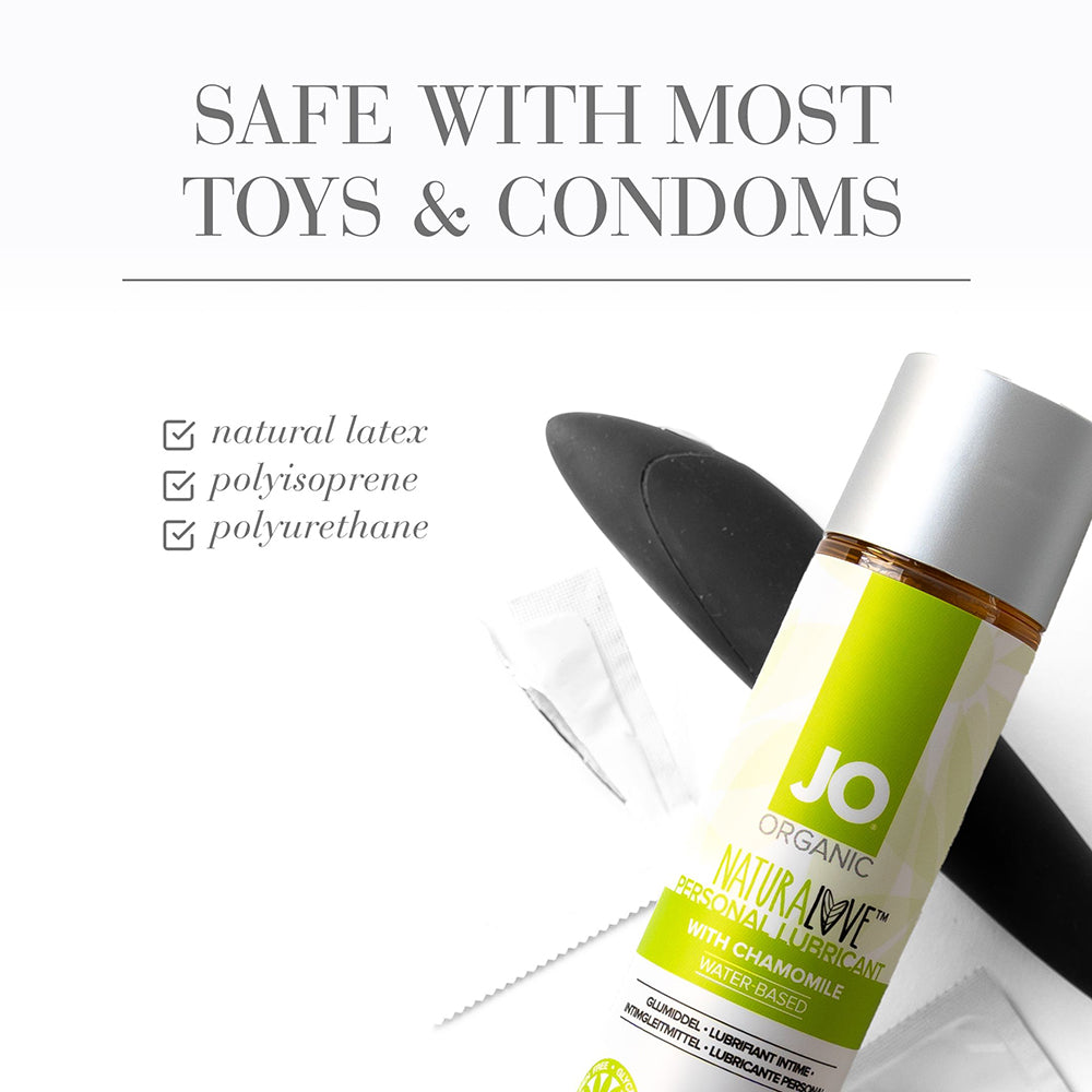 JO NaturaLove USDA Organic Water-Based Lubricant 1 oz. - Fantasies Boutique