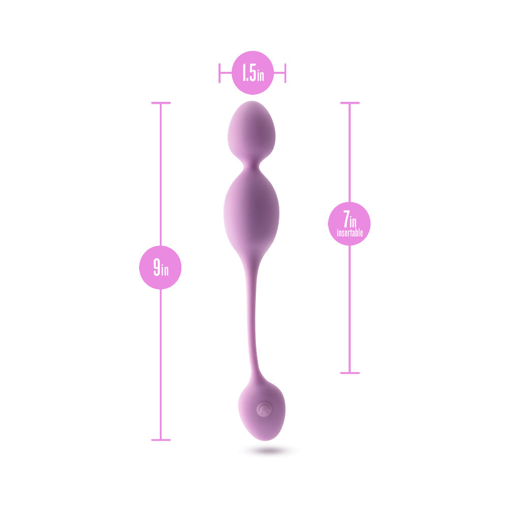 Wellness Raine Vibrating Kegel Ball Lilac - Fantasies Boutique