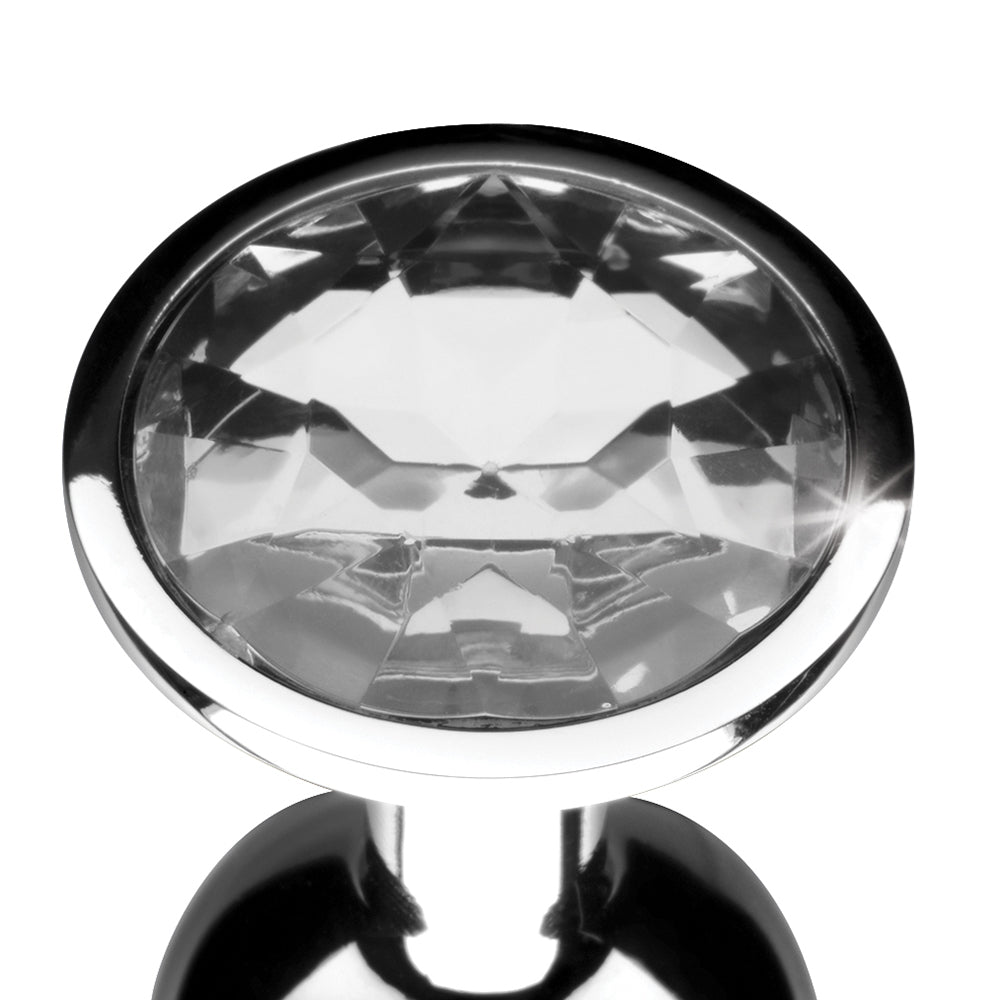 Booty Sparks Clear Gem Anal Plug Small