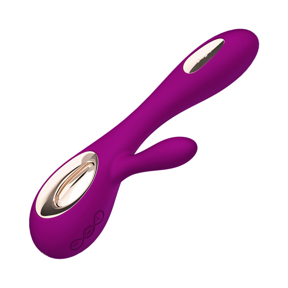 LELO SORAYA WAVE Rechargeable Rabbit Vibrator Deep Rose - Fantasies Boutique