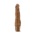 Dr. Skin Vibe 4 Realistic 8 in. Vibrating Dildo Tan - Fantasies Boutique