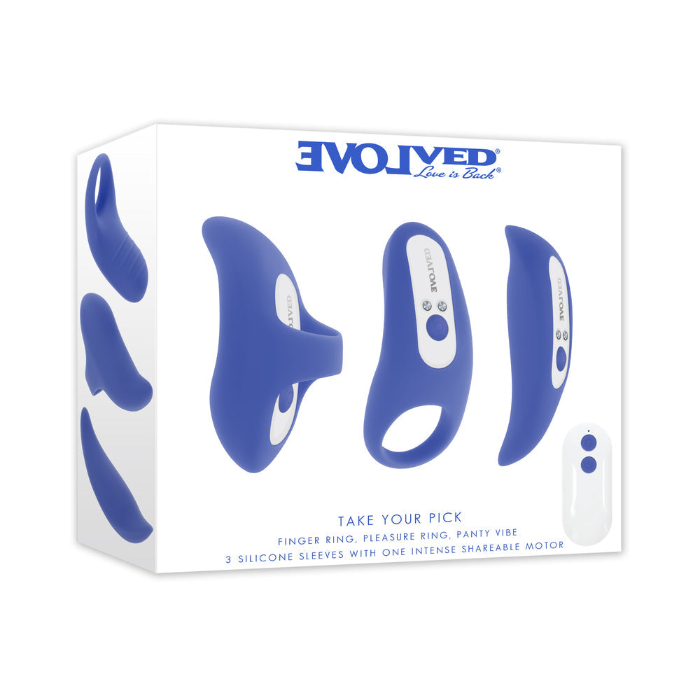 Evolved Take Your Pick Blue