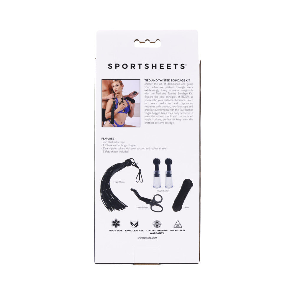 Sportsheets Tied and Twisted Bondage Kit - Fantasies Boutique