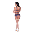 Magic Silk Berrylicious Cutout Dress & G-String Set Blueberry L/XL - Fantasies Boutique