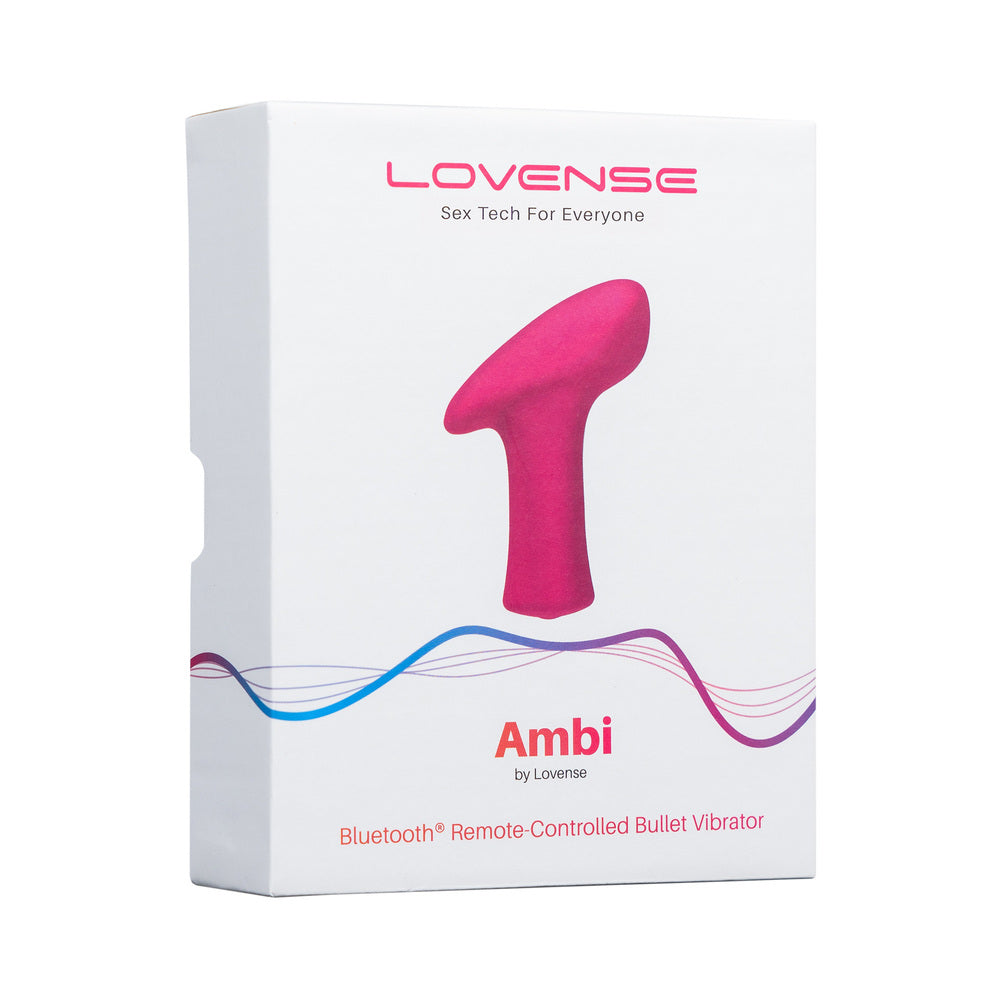 Lovense Ambi Bluetooth Programmable Bullet Vibrator - Fantasies Boutique