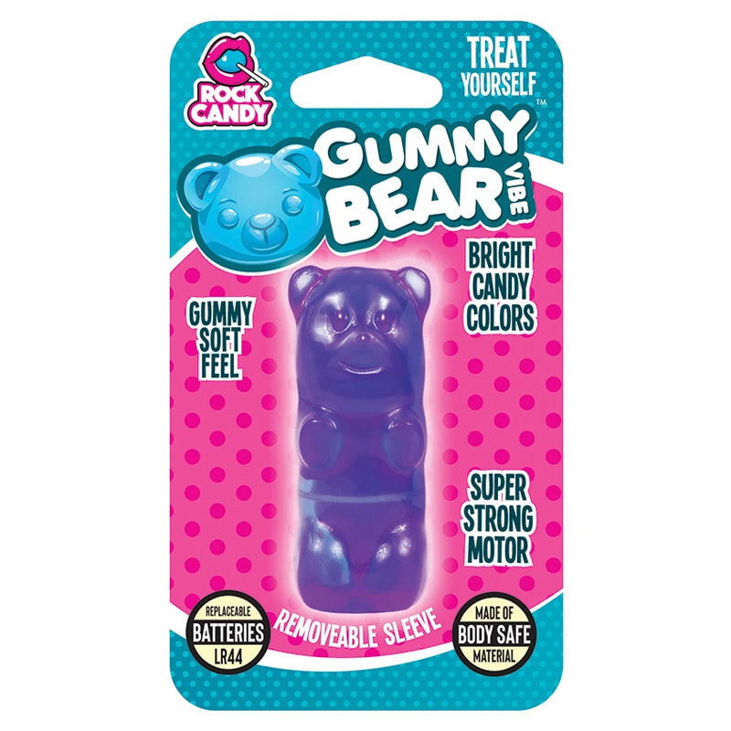 GUMMY BEAR VIBE - BLISTER  - PURPLE - Fantasies Boutique