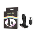 Gender Fluid Buzz Rechargeable Remote-Controlled Silicone Anal Vibrator Black
