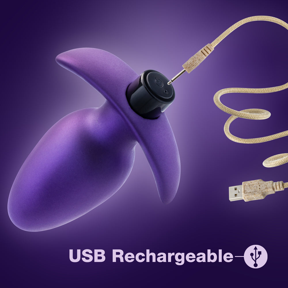 Anal Adventures Matrix Excelsior Plug Astro Violet - Fantasies Boutique