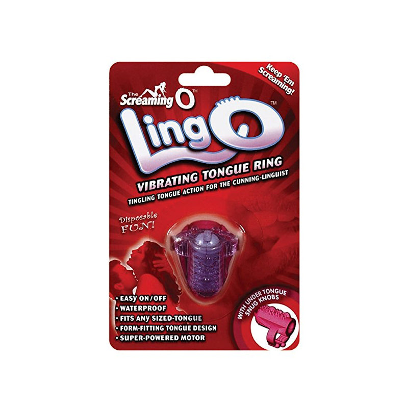 Screaming O LingO Vibrating Tongue Ring - Fantasies Boutique