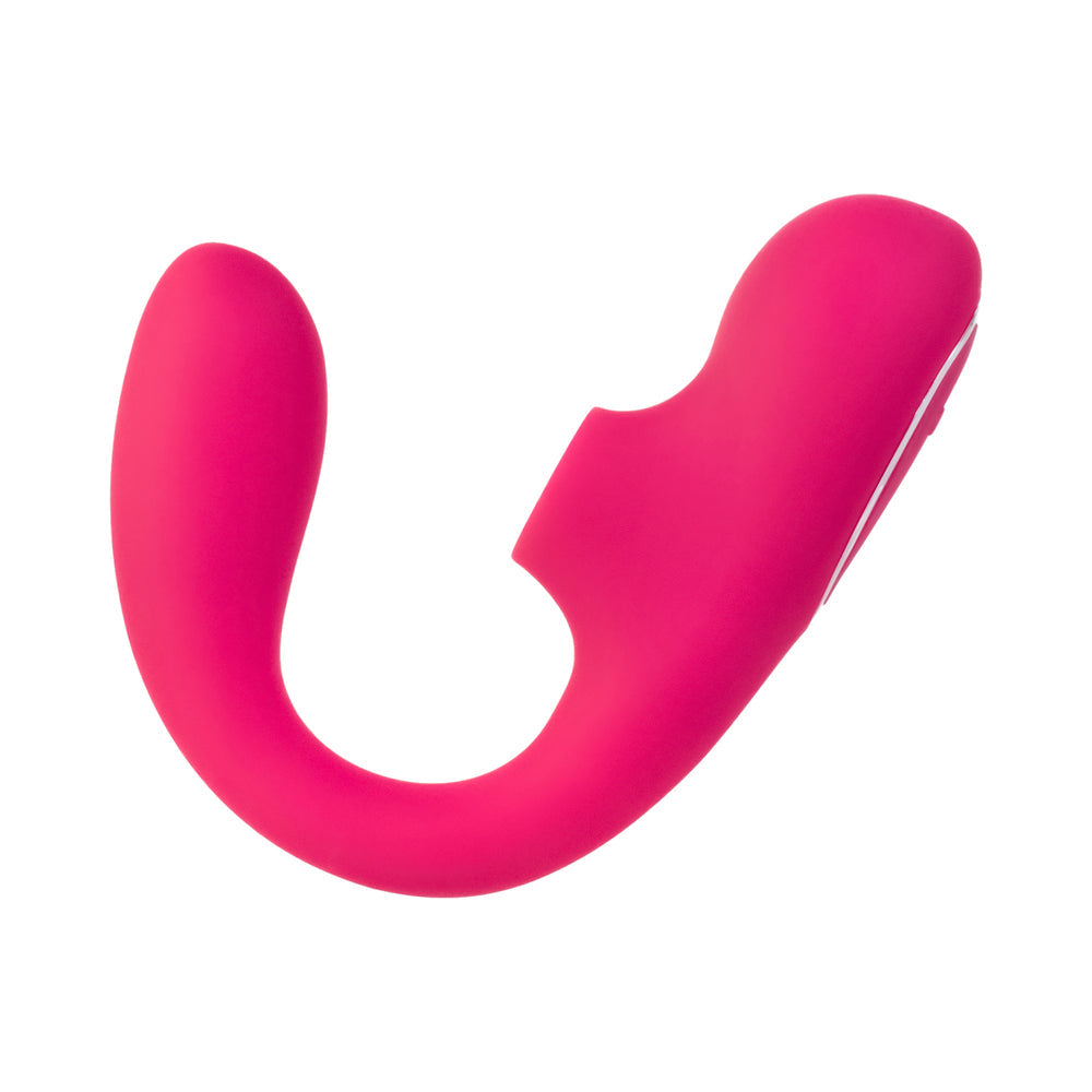 VeDO Suki Plus Rechargeable Dual Sonic Vibe Foxy Pink - Fantasies Boutique