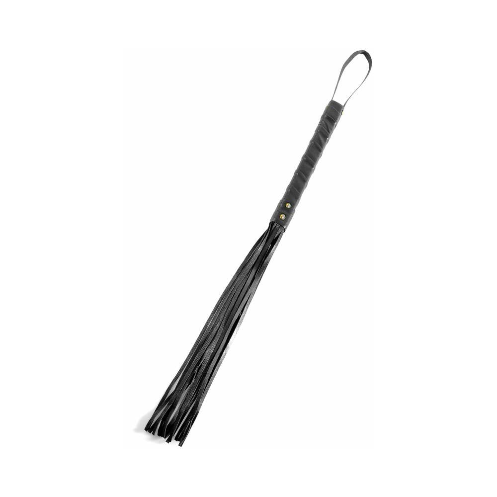 Pipedream Fetish Fantasy Series Limited Edition Cat-O-Nine Tails Flogger Black - Fantasies Boutique