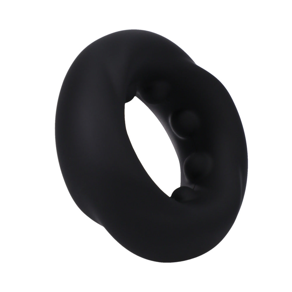 Rock Solid The Twist Silicone C-Ring Black - Fantasies Boutique