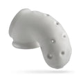 OxBalls Airlock Air-Lite Vented Chastity White Ice