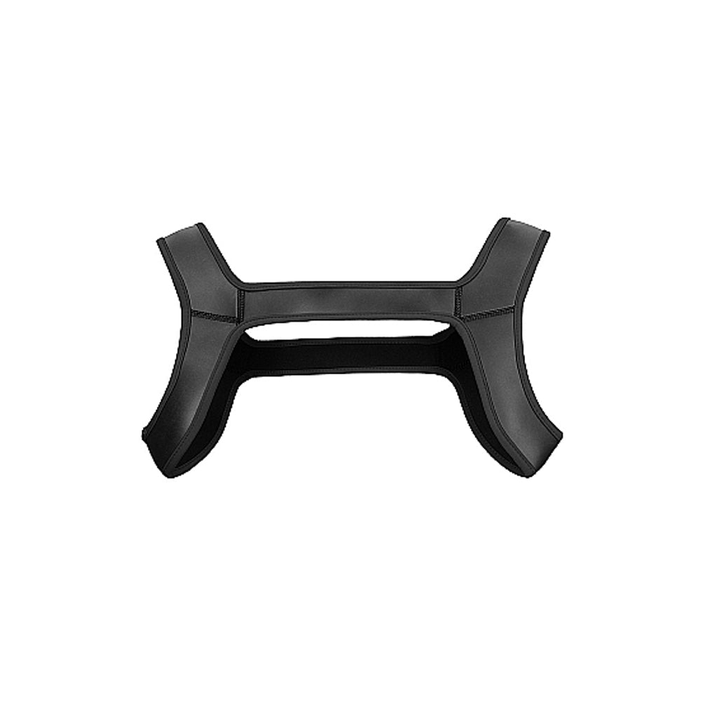 Ouch! Puppy Play Neoprene Harness Black L/XL - Fantasies Boutique