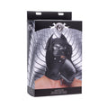 Master Series Muzzled Universal BDSM Hood with Removeable Muzzle