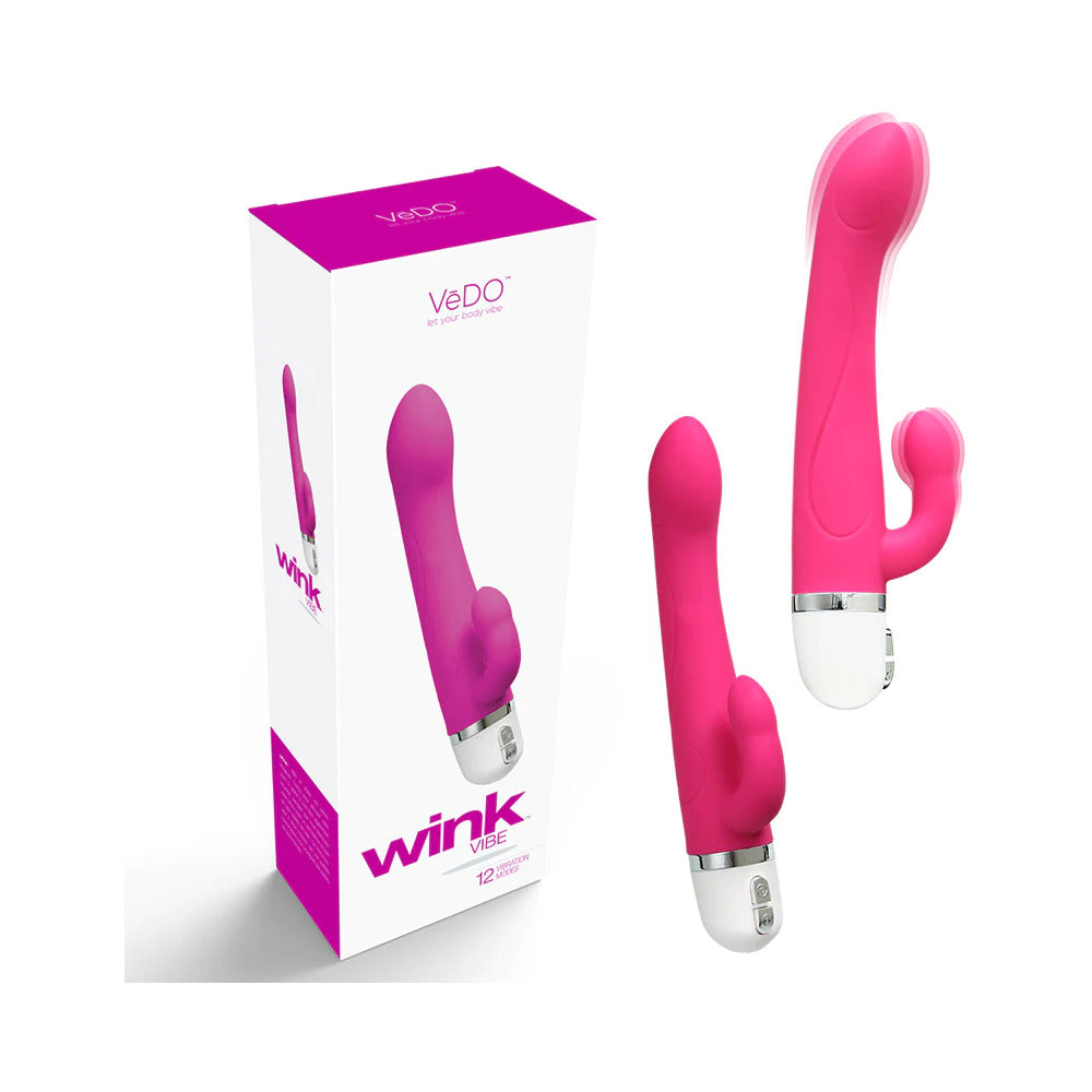 VeDO Wink Mini Vibe Hot In Bed Pink - Fantasies Boutique
