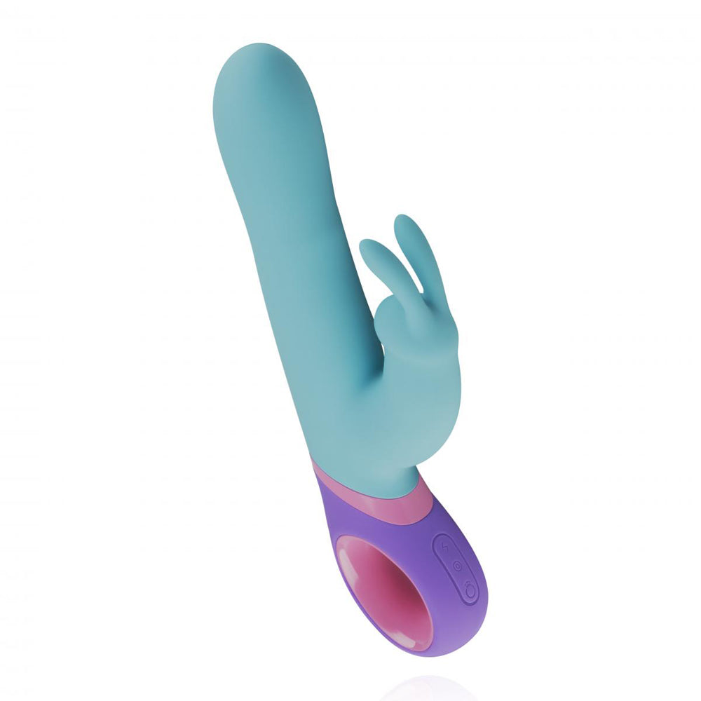 PMV20 Meta Rabbit Vibrator Silicone Teal - Fantasies Boutique