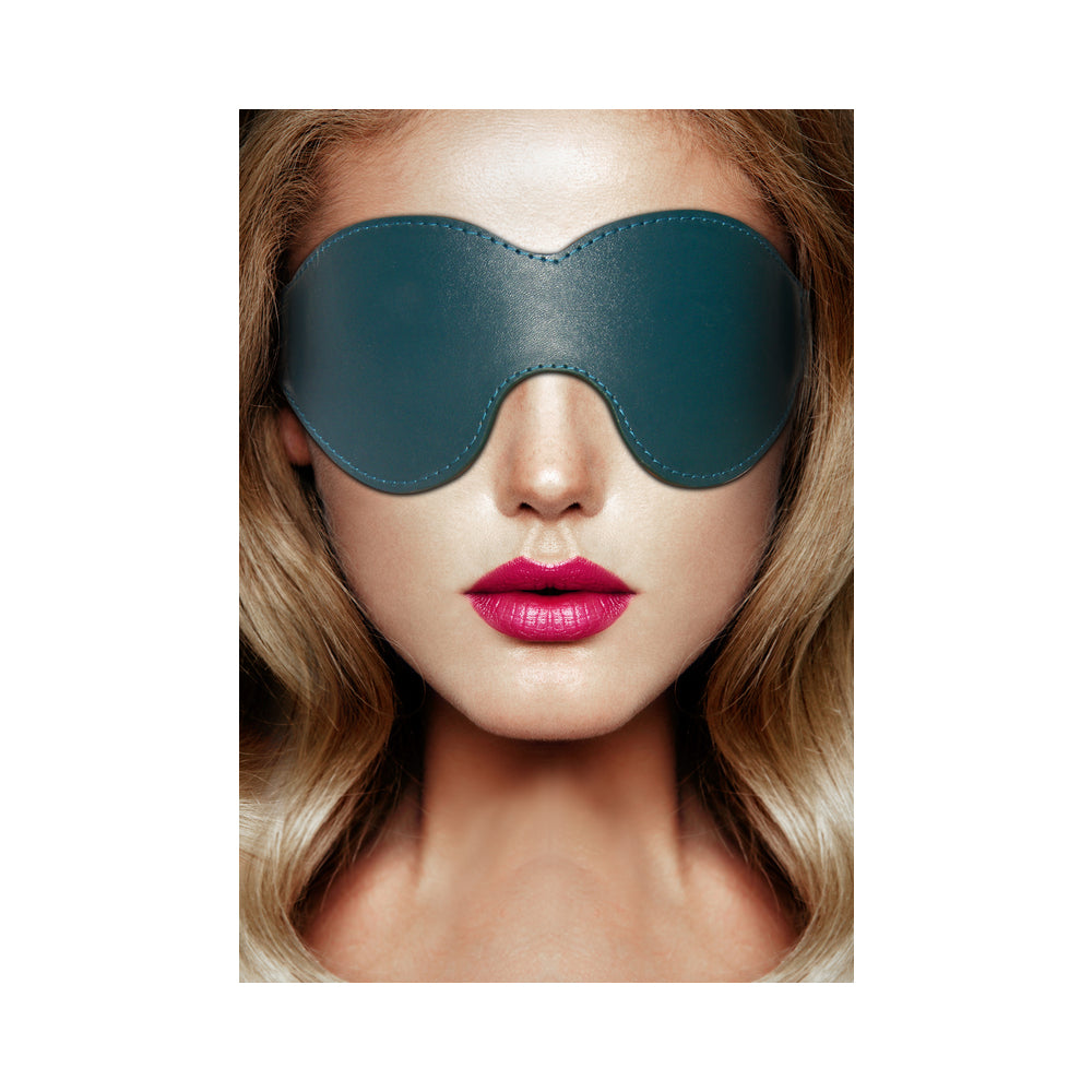 Ouch! Halo Eye Mask Blindfold Green - Fantasies Boutique
