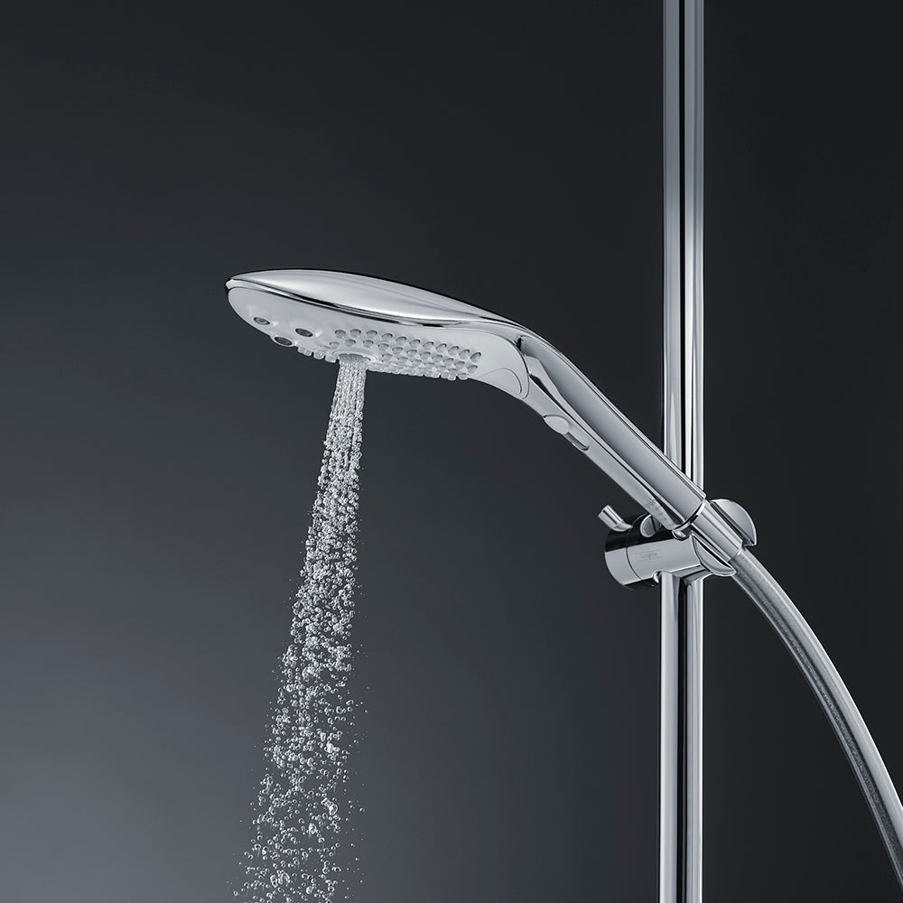 Womanizer Wave Shower Head Masturbator Chrome - Fantasies Boutique