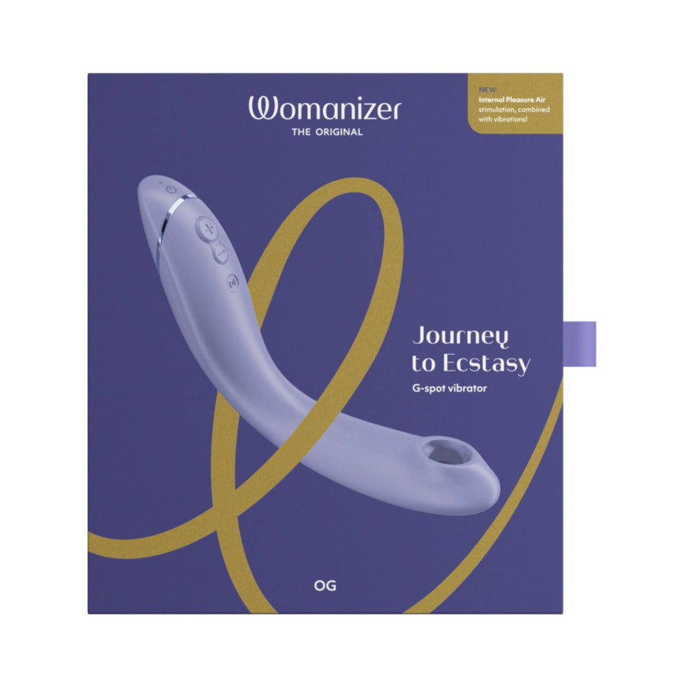 Womanizer OG Rechargeable G-Spot Pleasure Air Stimulator Lilac - Fantasies Boutique