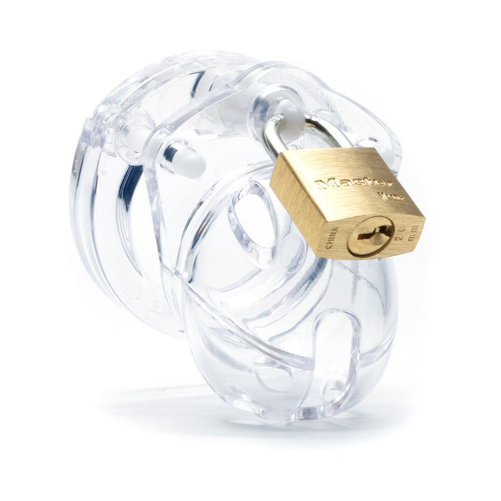 Mini Me Clear Male Chastity 1.25" Length - Fantasies Boutique