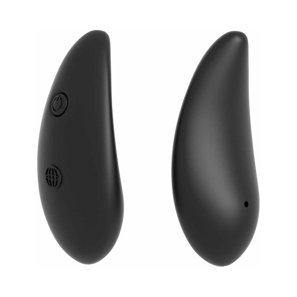 Fantasy C-Ringz Remote Control Double Penetrator Vibrating Cockring Black - Fantasies Boutique