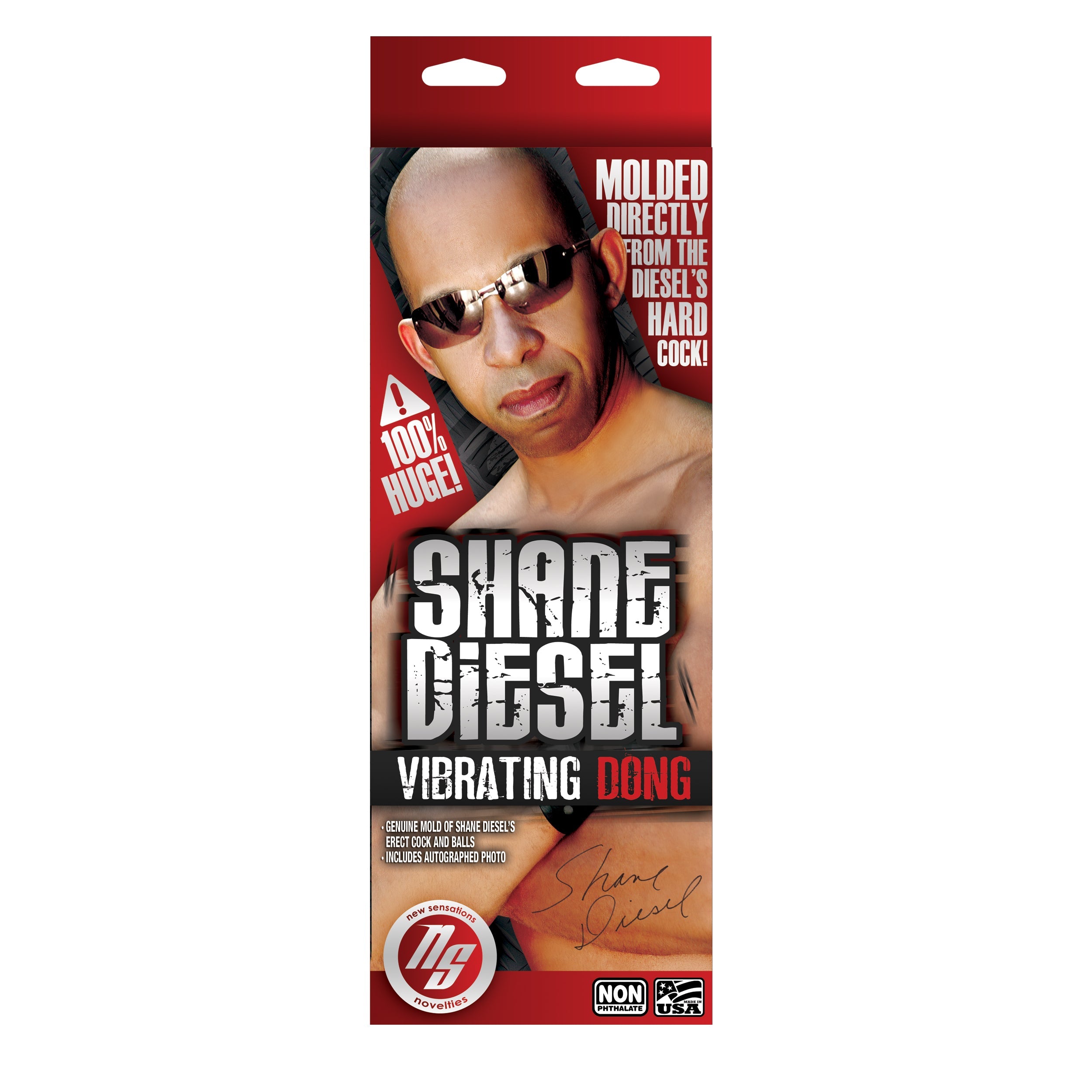 Shane Diesel 10 in. Vibrating Dildo - Fantasies Boutique