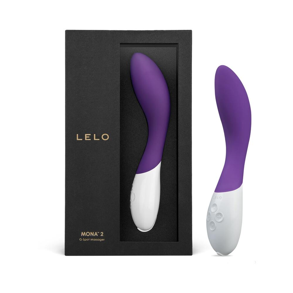 LELO MONA 2 Rechargeable G-Spot Vibrator Purple - Fantasies Boutique