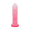 Tantus Cush O2 Dual Density Dildo Rose Quartz (Bag)