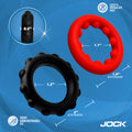 JOCK Enhancers Weighted Silicone C-Ring Set