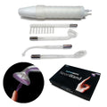 KinkLab Neon Wand Electrosex Kit ( White handle/Purple Elec) - Fantasies Boutique