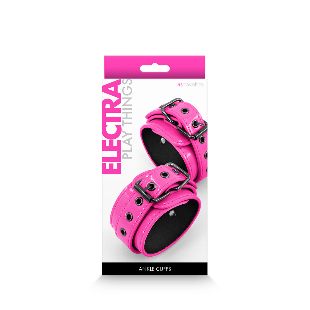 Electra Ankle Cuffs Pink - Fantasies Boutique